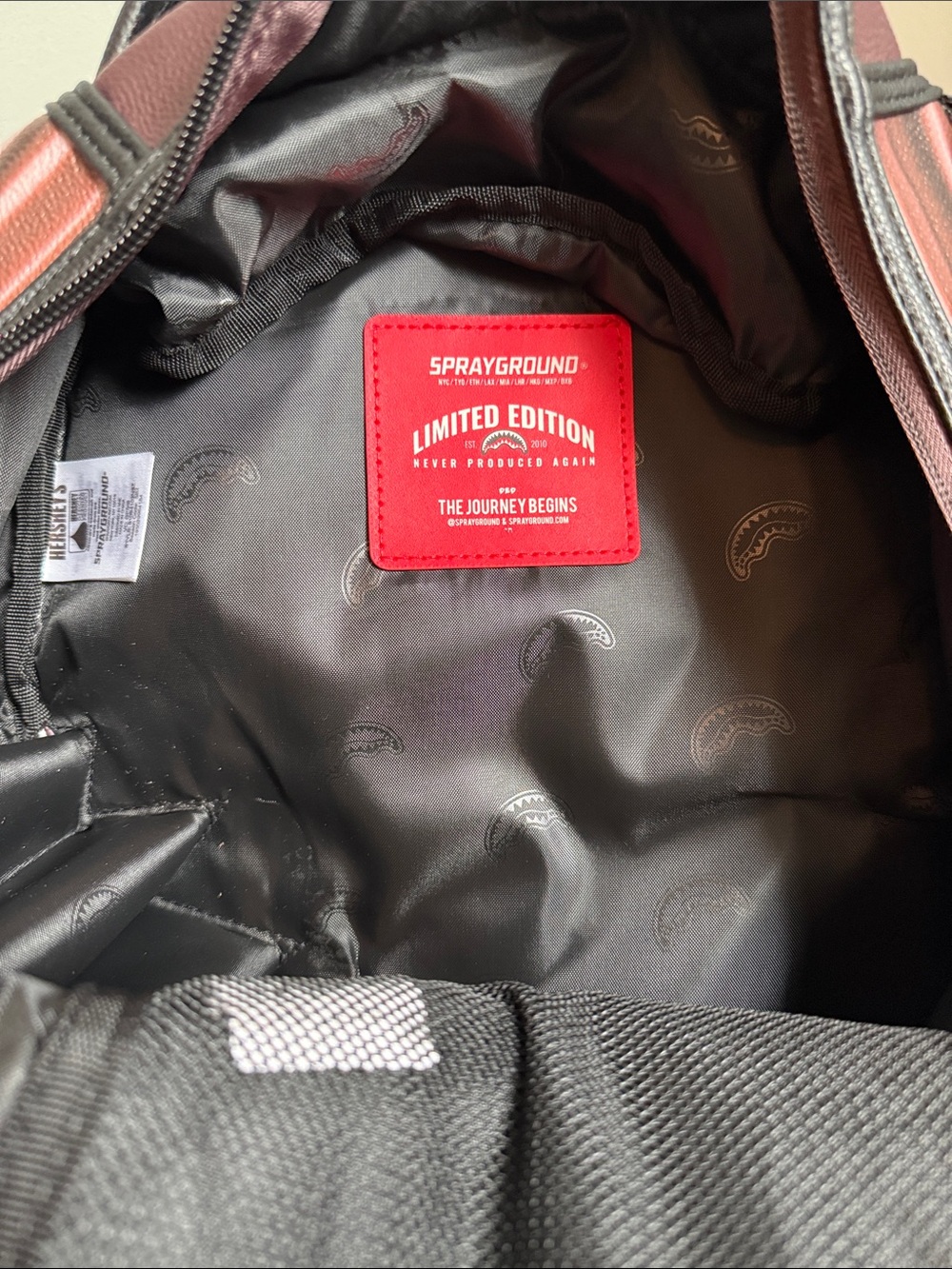 HERSHEY’S SHARK BITE SPRAYGROUND BACKPACK - Picture 8 of 8